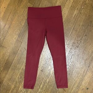 Athleta Red High-Rise Leggings for Activewear